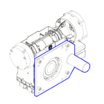 GfA SG63F Anroll-Drehmomentstüzten für Baureihe SG63 bis SG115