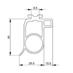 Bodendichtgummi BDG-2 29,5mm – Bild 2