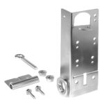 Bodenbeschlag verstellbar Ø11mm verzinkt