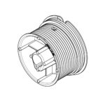 Seiltrommel 75,5 mm für 4mm Seildurchmesser – Bild 3