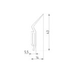 Zargendichtung Nani 6000mm – Bild 2
