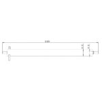 Vorschubzylinder Ø22 E-Min=700mm, E-Max=1200mm – Bild 2