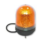 LED-Rundumleuchte Ø100mm, orange IP65