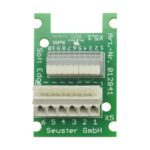 Platine für Spiralkabel mit Klemme