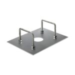 Fundamentplatte CP-BR6 mit Ankerschrauben