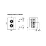 Zweifach-Drucktaster (AUF/AB) – Bild 2