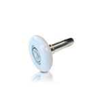 Laufrolle 2" Nylon verzinkt Ø11mm L=45,5mm